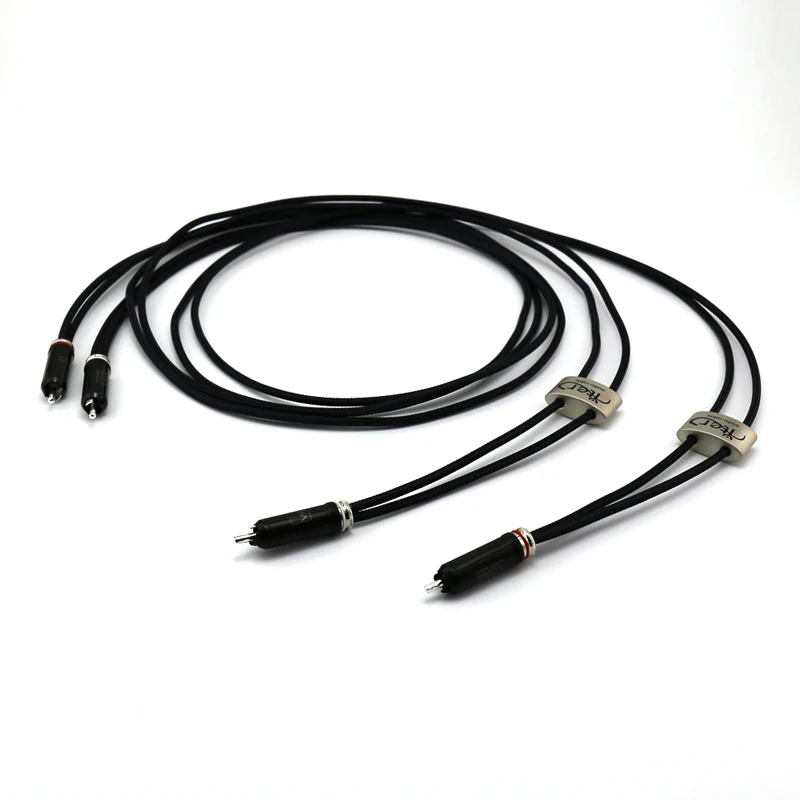 3M/Pair Yter Interconnect Ag-Pd Alloy Audio RCA Cable for Amplifier Hiend CD Player