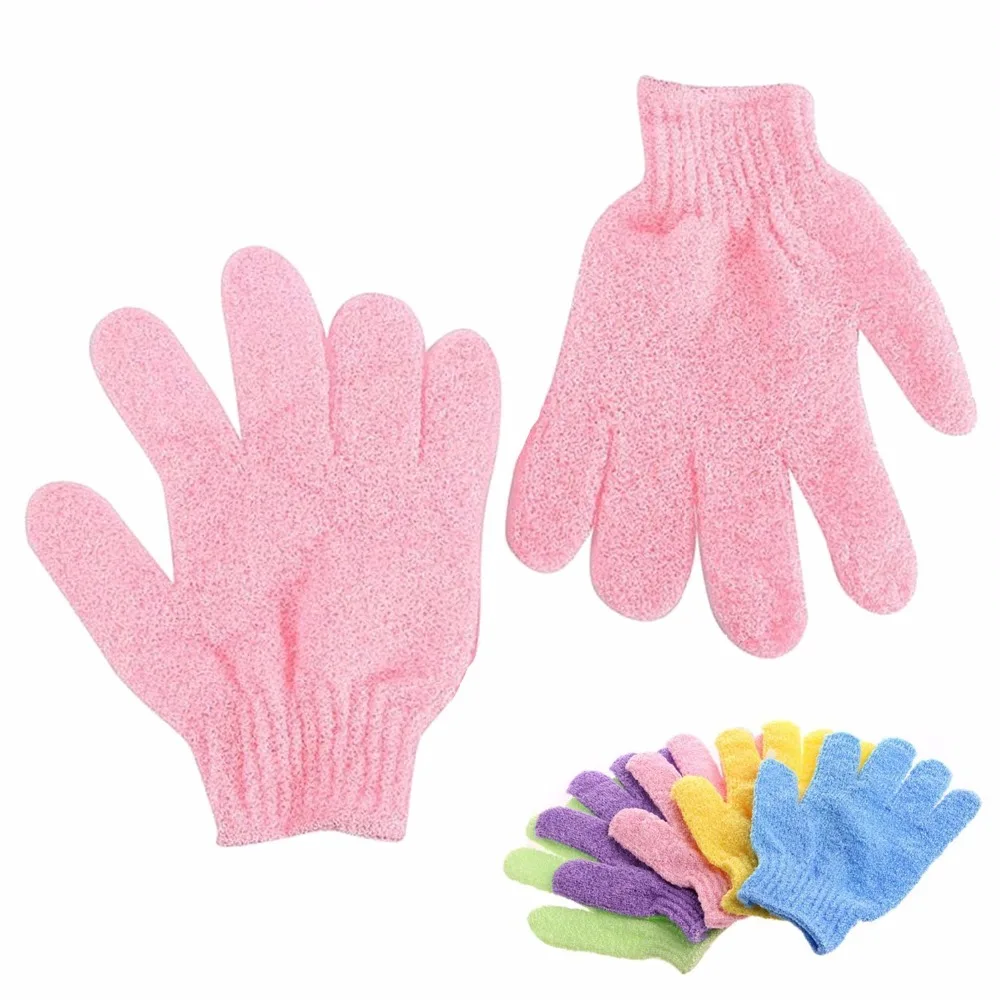 Bath For Peeling Exfoliating Mitt Glove For  Shower Scrub Gloves Resistance Body Massage Sponge Wash Skin Moisturizing SPA Foam