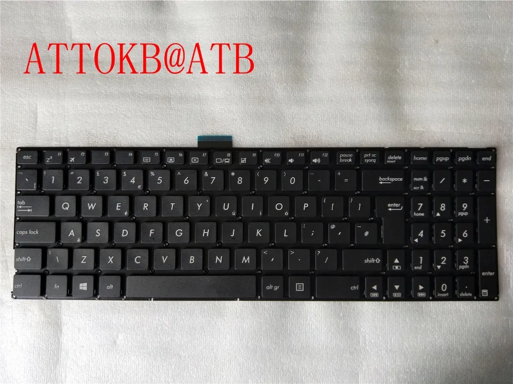 

Free Shipping UK/US keyboard for ASUS PRO P2520L P552 P553 PRO552LA p552sj PX552 PE552S P552LJ Keyboard