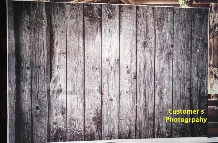 Laeacco Wood Backgrounds Dark Planks Board Fade Texture Pet Doll Portrait Photography Backdrops Photocall Photo Studio