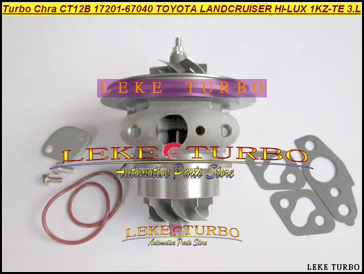 ww Turbo Cartridge Chra Core CT12B 17201-67040 17201 67040 For TOYOTA LANDCRUISER LAND CRUISER 4 Runner HI-LUX 1KZ-TE KZN130