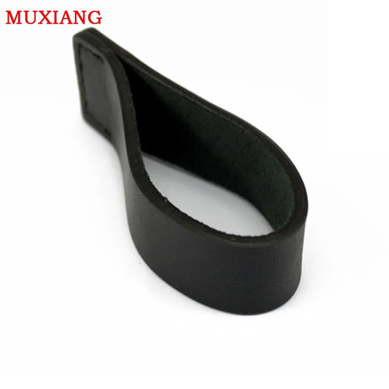 MUXIANG التدخين الأنابيب رفوف جلد طبيعي اليدوية الاكسسوارات أنابيب 1 الأنابيب قوس تقف حامل Aliexpress الصين fa0024