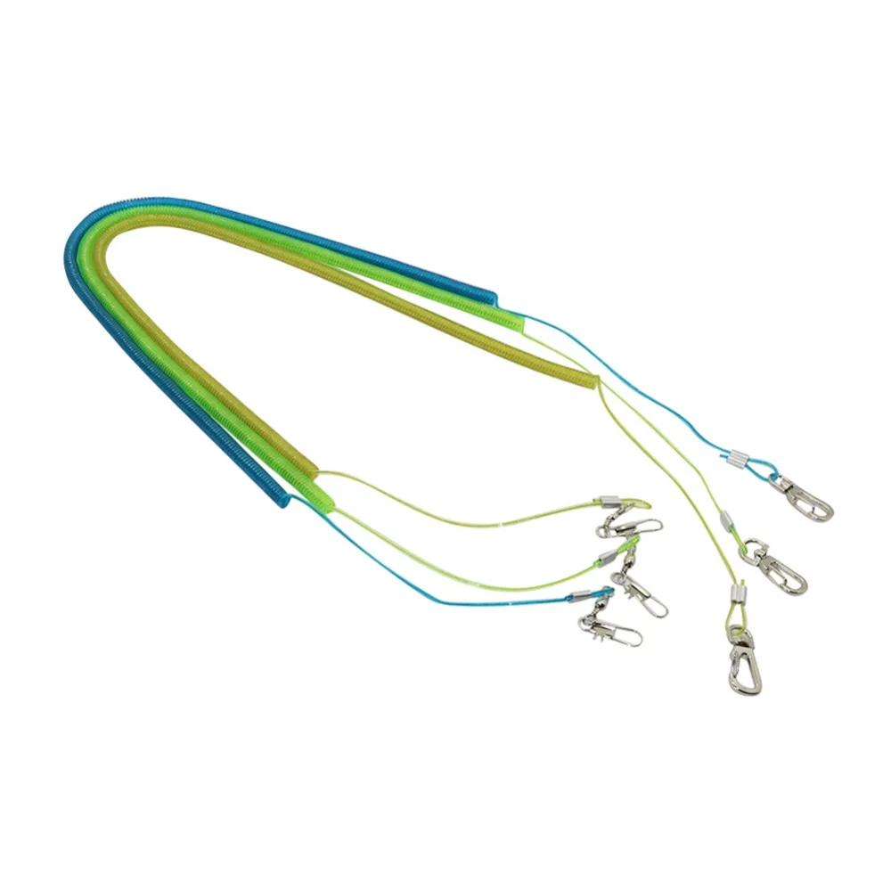 3m/6m/10m Flexible Bird Leash Flying Rope With Ring Parrot Training Harness Steel Wire Inside Bird Outdoor Products