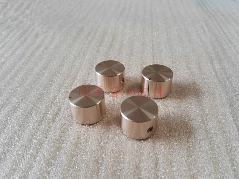 

Diameter 22 high15 all aluminum alloy power amplifier solid knob volume potentiometer knob HIFI audio amplifier knob 22X15MM-10P