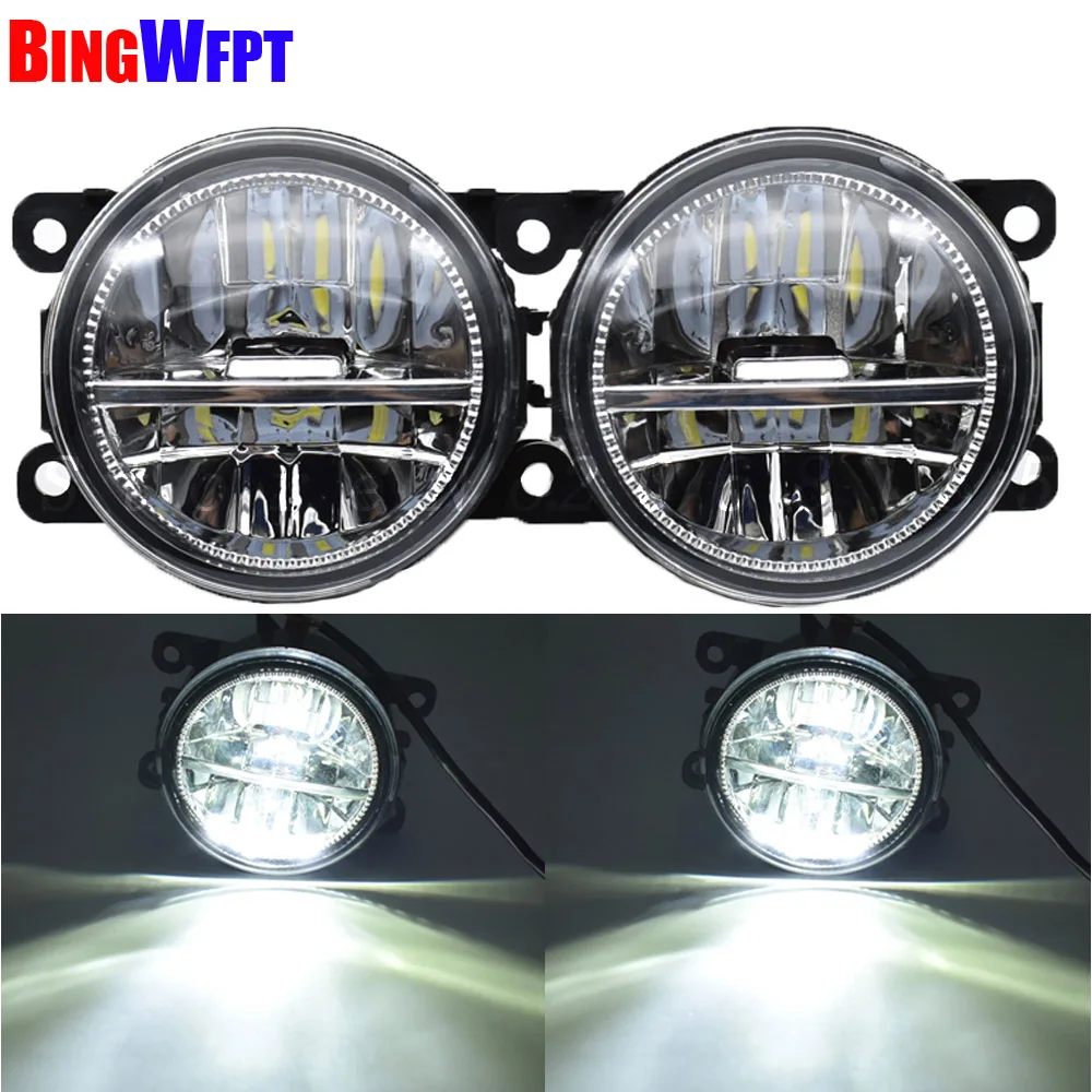 2PCS Car Styling High Brightness Halogen Fog Light For Renault Trafic II 2001-2015 Left Right Front Bumper Fog Lamp Lights