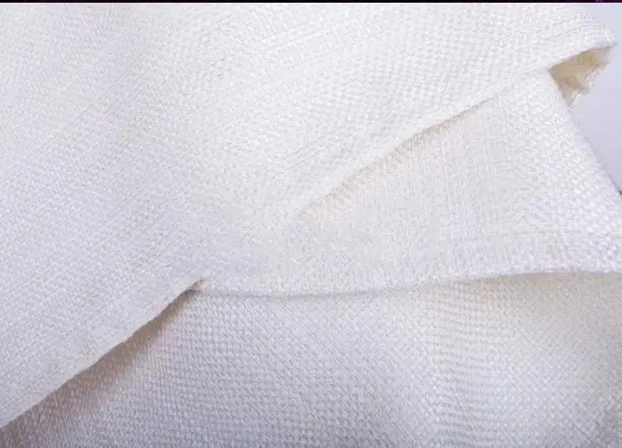 10Pcs 50 * 50cm Dinner Napkins Cloth White Square Linen Elegant Cloth Napkins Wedding Party Restaurant Table Napkins image 2