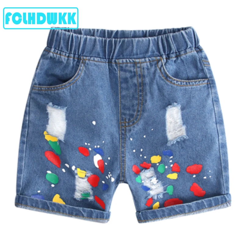 kids clothing 2019 new denim for girls short hot summer baby boys shorts beach pants shorts cotton sports 2 3 4 5 6 7 8 9 years