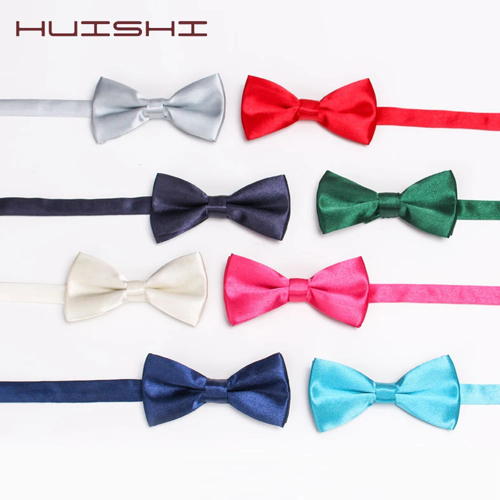 HUISHI Baby-Fliegen für Kinder, Niedliche Klassische Einfarbige Baby-Fliege für Jungen und Mädchen, Schmetterlings-Accessoires, Passende Rote Fliegen für Bankette – Detail 3