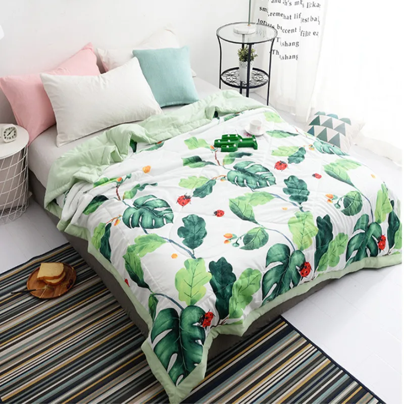 

2019 New Solid Thin quilt Bedspread Summer Quilt Blanket Comforter Bed Cover Quilting Home Textiles Suitable for Children adult