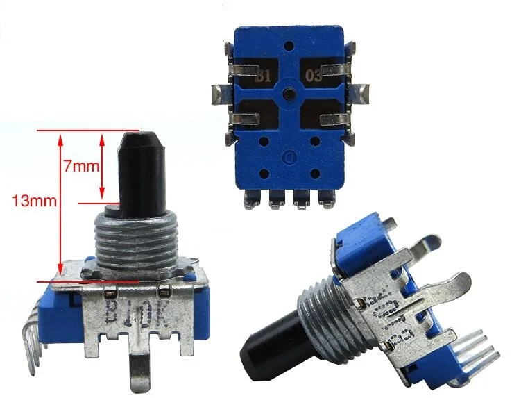 

[VICKO] potentiometer RK11K Series legs with a gong sound dental instruments with a midpoint B10K Potentiometer