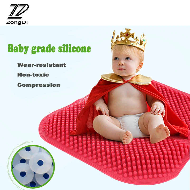 ZD Silicone Anti-skid massage cushion car seat cover For Mercedes W203 BMW E39 E36 E90 F30 F10 Volvo XC60 Alfa Romeo Audi A6 c5