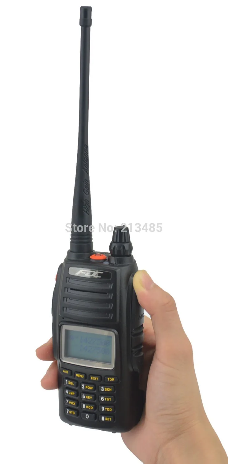 Fdc FD-890 플러스 10 와트 vhf 136-174 mhz 전문 fm 송수신기 워키 토키 10 w 10 km