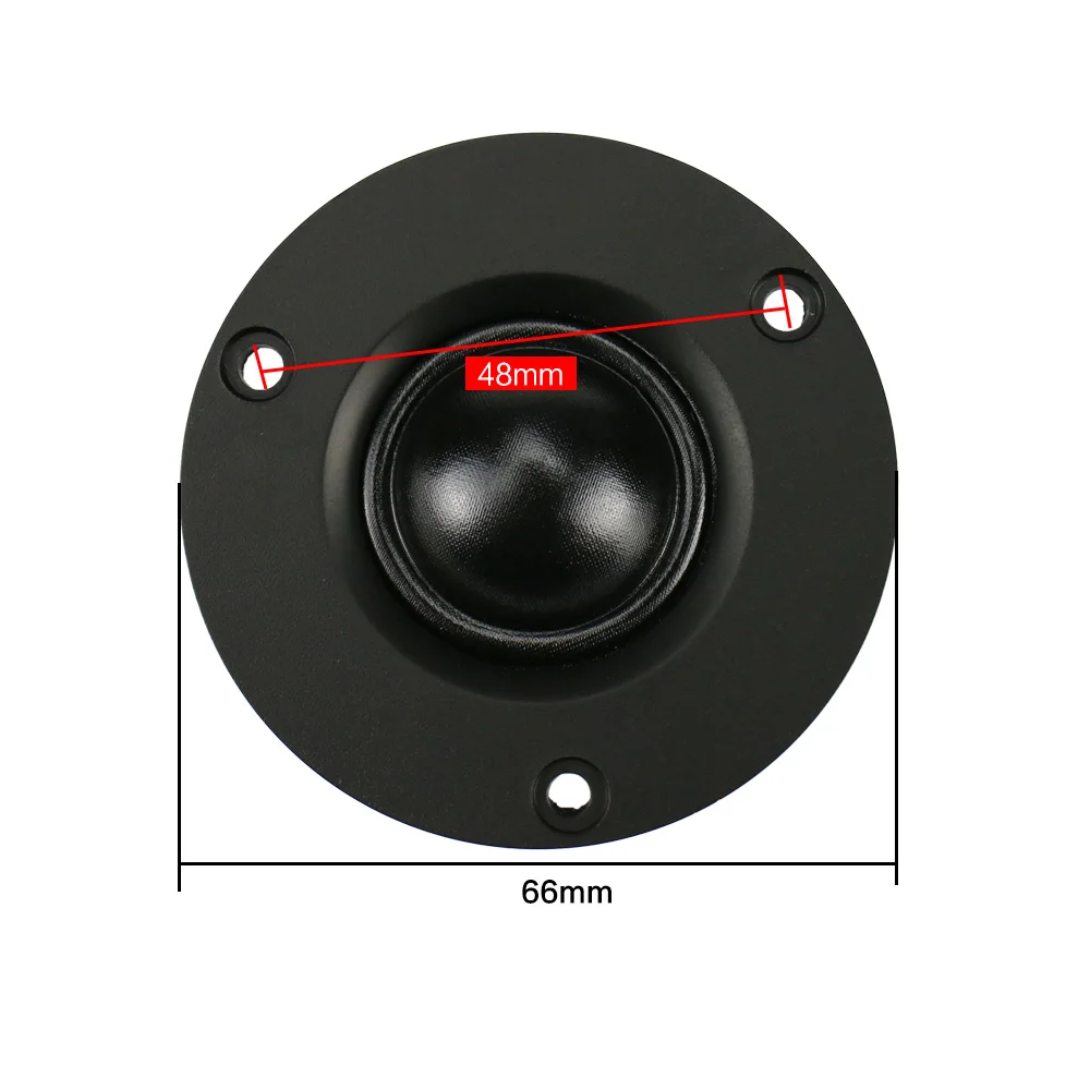Ghxamp 2.5 Inch Dome Tweeter Loa Đơn Vị 8 Ohm 20W Hifi Loa Treble Lụa Phim Neodymium Rạp Hát Tại Nhà Cho kệ Sách 2 Chiếc