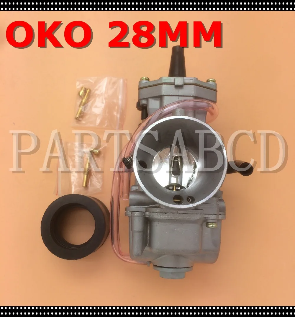 28mm OKO Performance Carburetor with Power Jet For ATV Dirt Bike Motorcycle And Go Kart