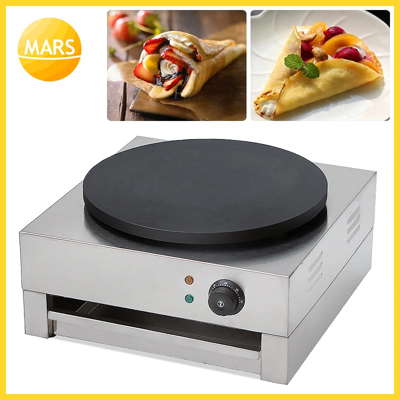 Crêpière électrique antiadhésive; Mini Machine à crêpes; Crêpière à une plaque de qualité