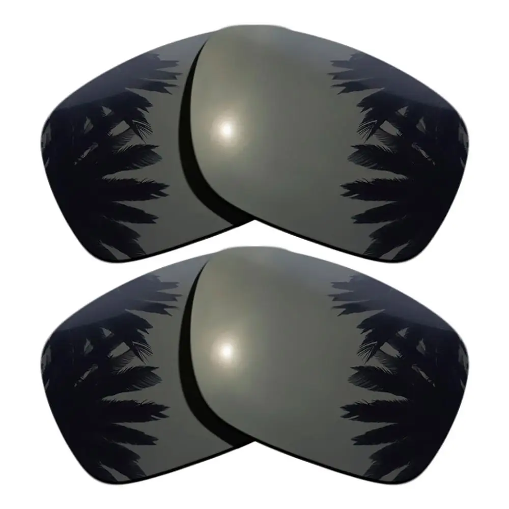 

2 Pairs Black Polarized Replacement Lenses for Holbrook Frame 100% UVA & UVB