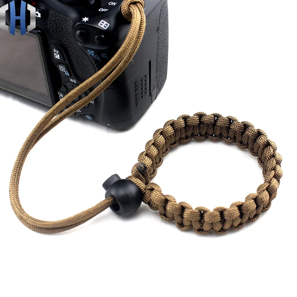 Outdoor Photography Camera Rope Personality Accessories Survival Wrist Band Digital Camera Wrist Band SLR Camera Wristband EDC