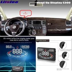 For Volkswagen Transporter T5 2010-2020 HUD Head Up Display Screen Projector AUTO OBD Car Security Projection to Windshield