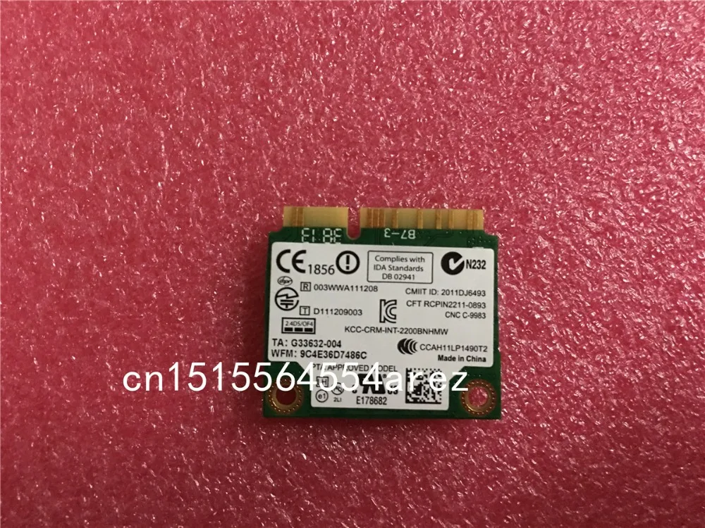 New original laptop for Lenovo THINKPAD X230 X230I TABLET T430 T430i wireless network card 2200BNHMW 60Y3295