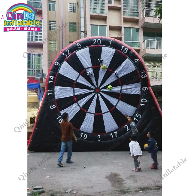 Giant Inflatable Soccer Dart Board,party Kids Inflatable Foot Darts For Sale,custom Risk Dart Board Game Football Dart