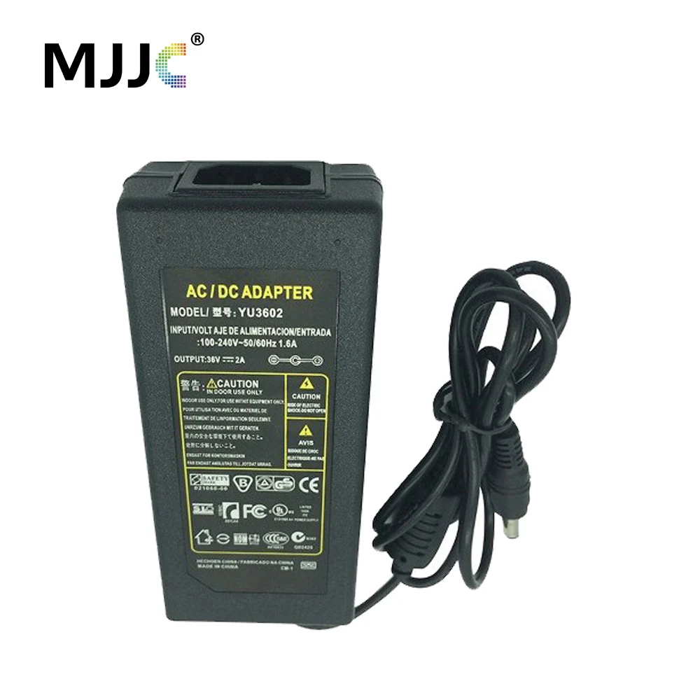 36V 2A LED Desktop Adapter Power Adapter 72W Power Supply with US EU Standard AC Cable Plug for LED Lights