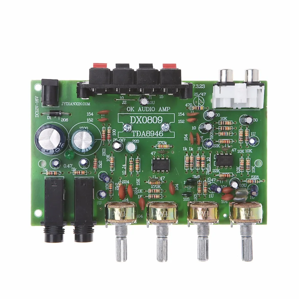 

12V 60W Stereo Digital Audio Power Amplifier Board Electronic Circuit Module DIY - L060 New hot