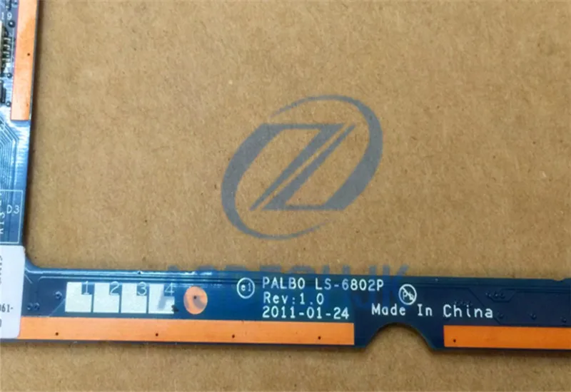 FOR DELL FOR Alienware M14x Touch Pad LED Board W Cable LS-6802P 100% test ok