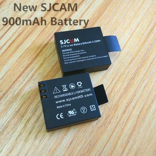 SJCAM แบตเตอรี่1350/1050MAh Dual สำหรับ SJCAM SJ4000 Air Sj5000 H9R H6S H8 Action กล้องอุปกรณ์เสริม