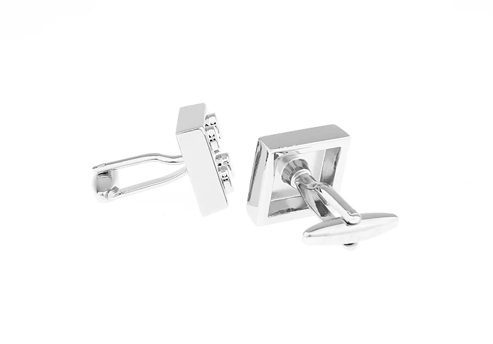 iGame Factory Supply Designer Cufflinks For Men Brass Copper Material Building Blocks Design Cuff Links