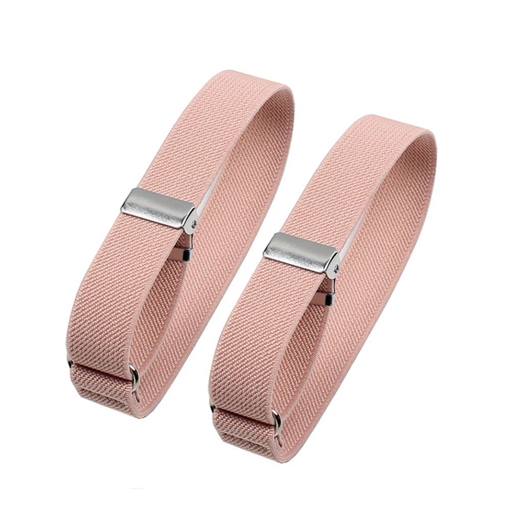 

Arm Sleeve Cuffs Ladies Men Eastic Arm Band Armband Bracelet Women 2cm Ring Unisex Pink Solid Color Arm Warmers Casual Summer