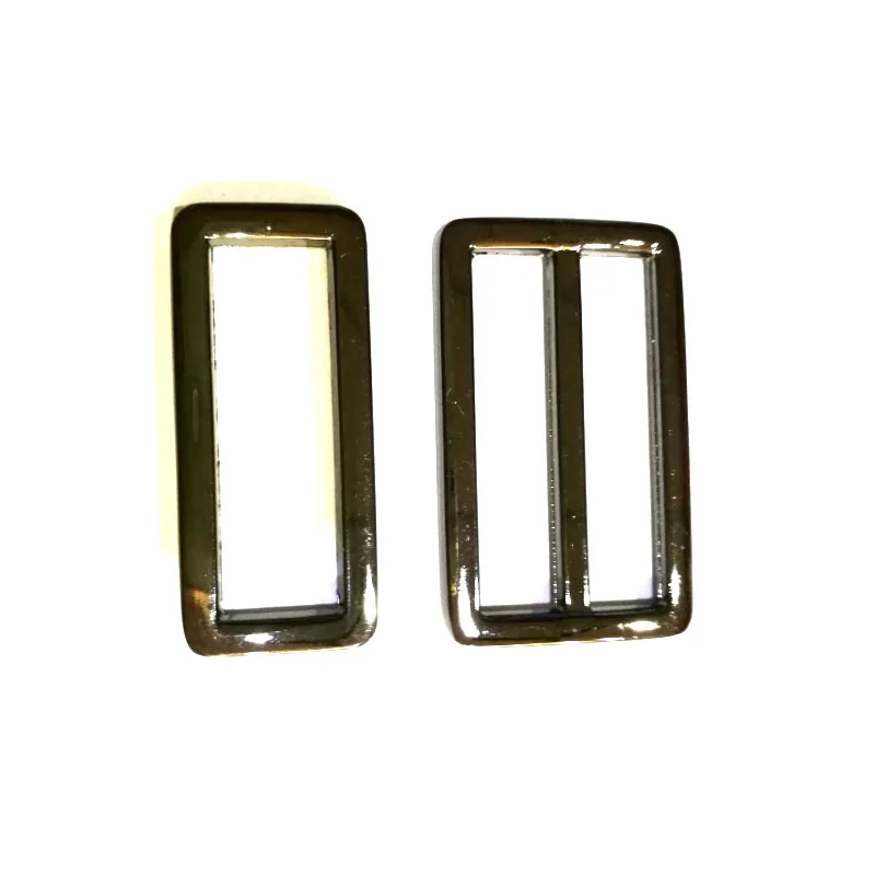 

1"Gunmetal triglide slider & buckle for adjustable straps metal adjuster for bag straps