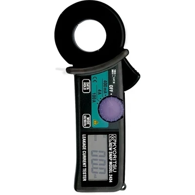 มาถึงอย่างรวดเร็ว KYORITSU 2434ดิจิตอล Leakage Clamp Meter MAX AC100A Resolution0.1mA
