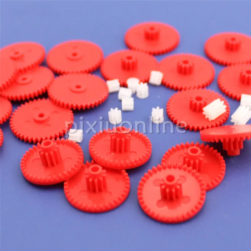 1package include 5pcs J224 0.4 Module Multi Kinds of Gears DIY Gear Package Science and Technology Making Free Shipping Russia