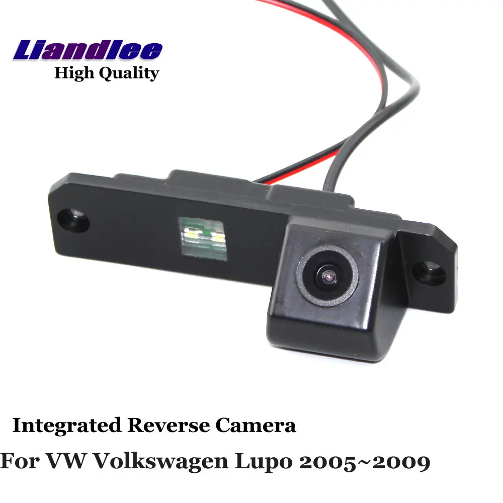 

For VW Volkswagen Lupo 2005~2009 Car Reverse Camera Rear View Backup Parking Integrated OEM HD CCD CAM Accessories