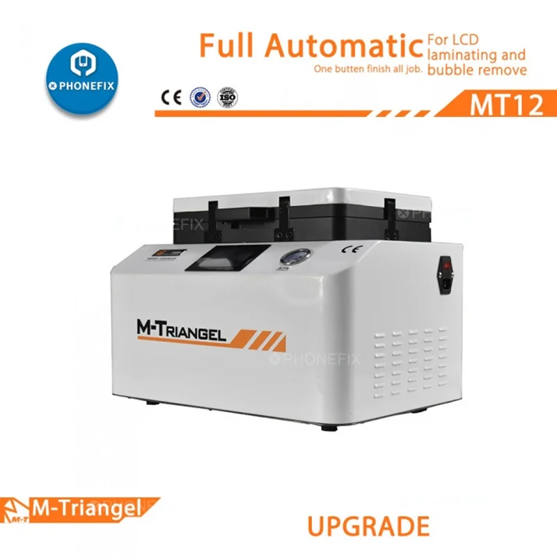 M-triangel-separador de pantalla LCD de MT-12, equipo de restauración de tableta completamente automático para teléfono móvil, elimina burbujas de aire