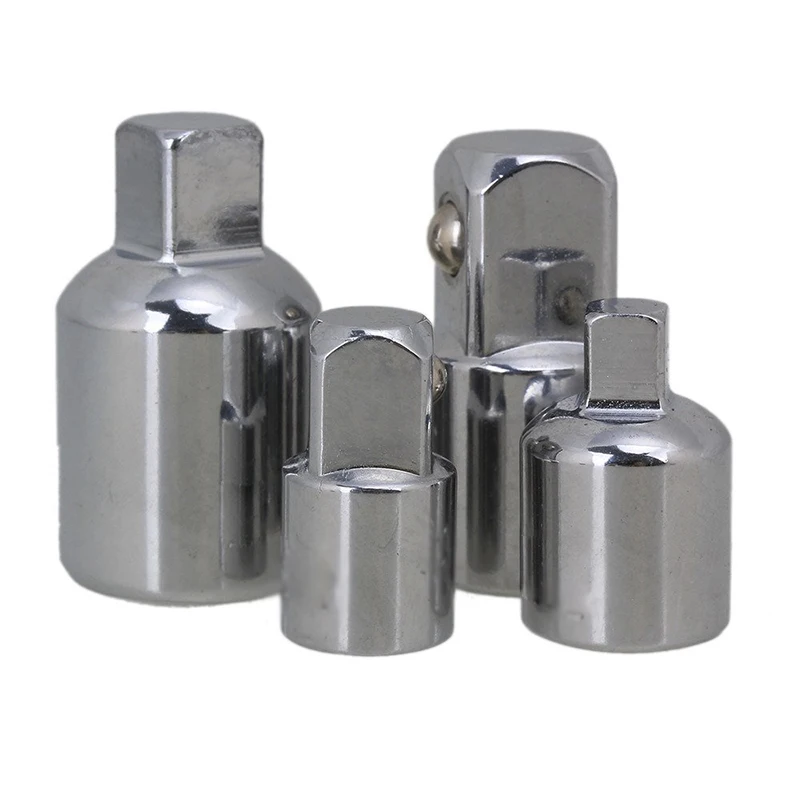 4Pcs Ratchet Socket Adapter Reducer Converter ชุดเครื่องมือชุด1/4 "3/8" 1/2 "ลดอะแดปเตอร์ ConverterHand เครื่องมือไดรฟ์เครื่องมือ