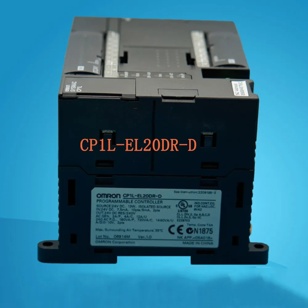 

EL20DR New Original CP1L-EL20DR-D PLC CPU DC input 12 point relay output 8 point