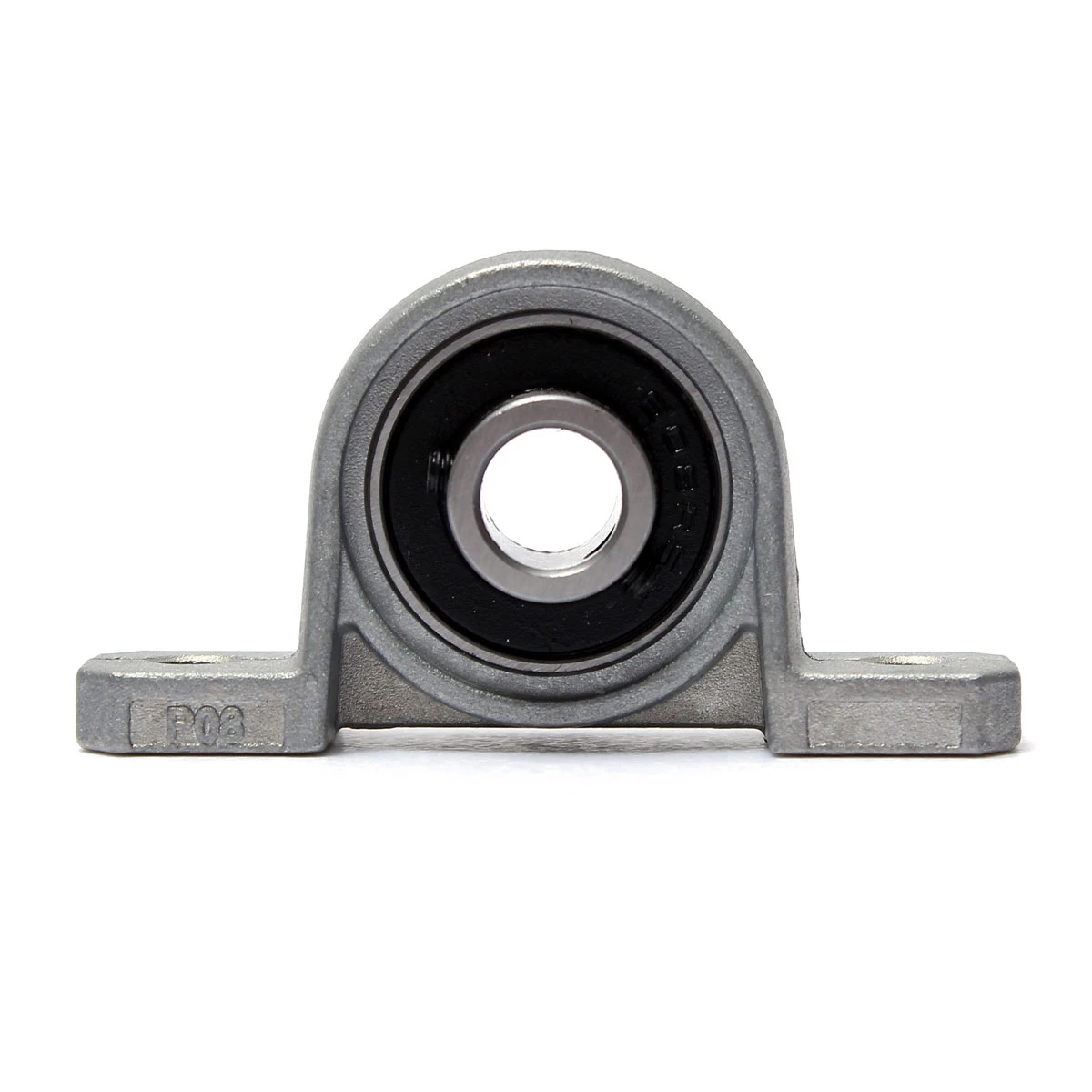 Rodamiento de bolas de aleación de Zinc, soporte montado en bloque, diámetro de 8mm, 10mm, 12mm, 15mm, 17mm, 20mm, 10 unidades, Kp08, Kp000, Kp001