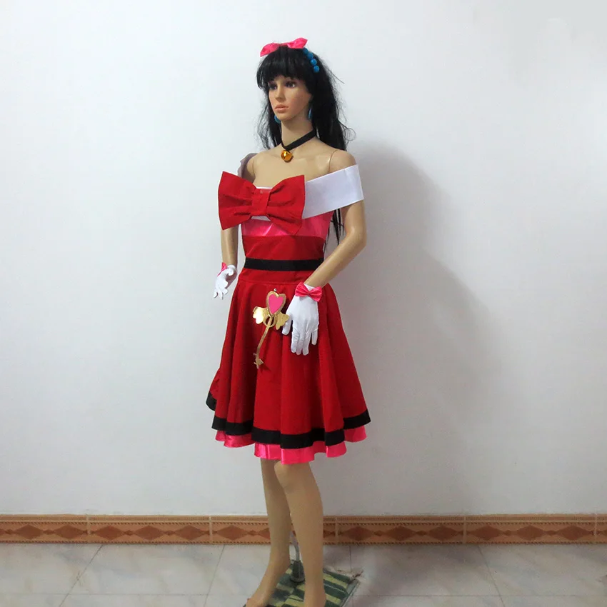 Hot Ash Ketchum Cosplay Serena Kostuum Serena Battle Dress Custom Made Elke Grootte