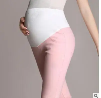 New Maternity Pants Summer Pregnancy Elasticity high waist pencil pants Casual Maternity Clothing Clothes for Pregnant Women