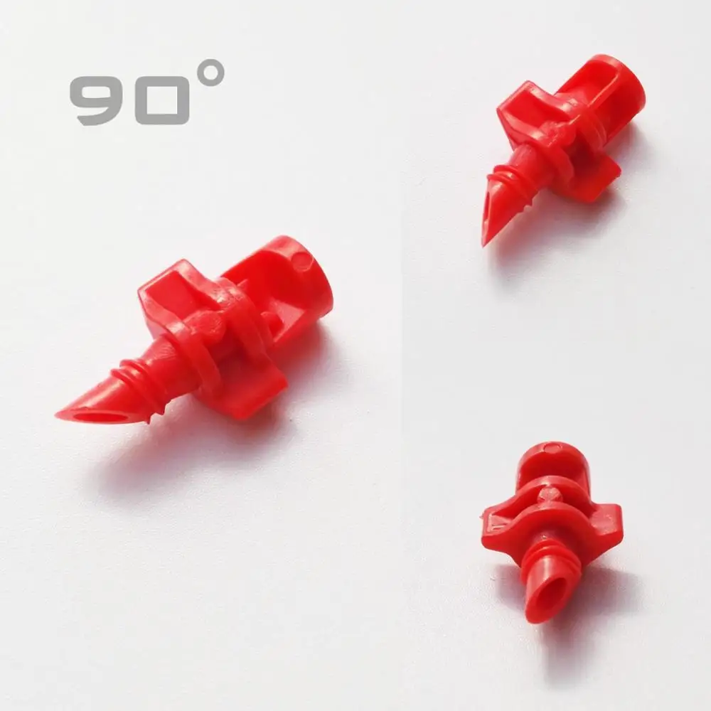 25pcs High Quantity Mini EZ Clone Sprayer Nozzle Jet Mister For Cloning Machine Hydroponic System Hose 90 180 360 degree