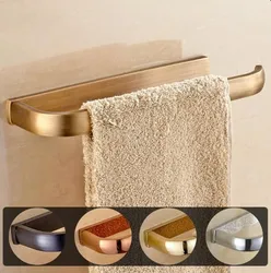 Towel Ring Towel Bar Lavatory Towel Rack Holder Solid Brass Black/Chrome/Gold/Rose Golden/Antique Bathroom Accessories