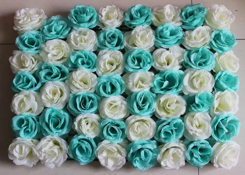 SPR EMS Free (Tiffany ivory) Artificial rose wedding flower wall wedding backdrop lawn/pillar market decoration