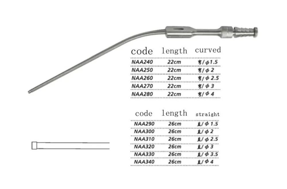 JZ medical surgical instrument Extracranial microsurgical apparatu brain Hydrocephalus suction tube craniotomy water uptake pipe