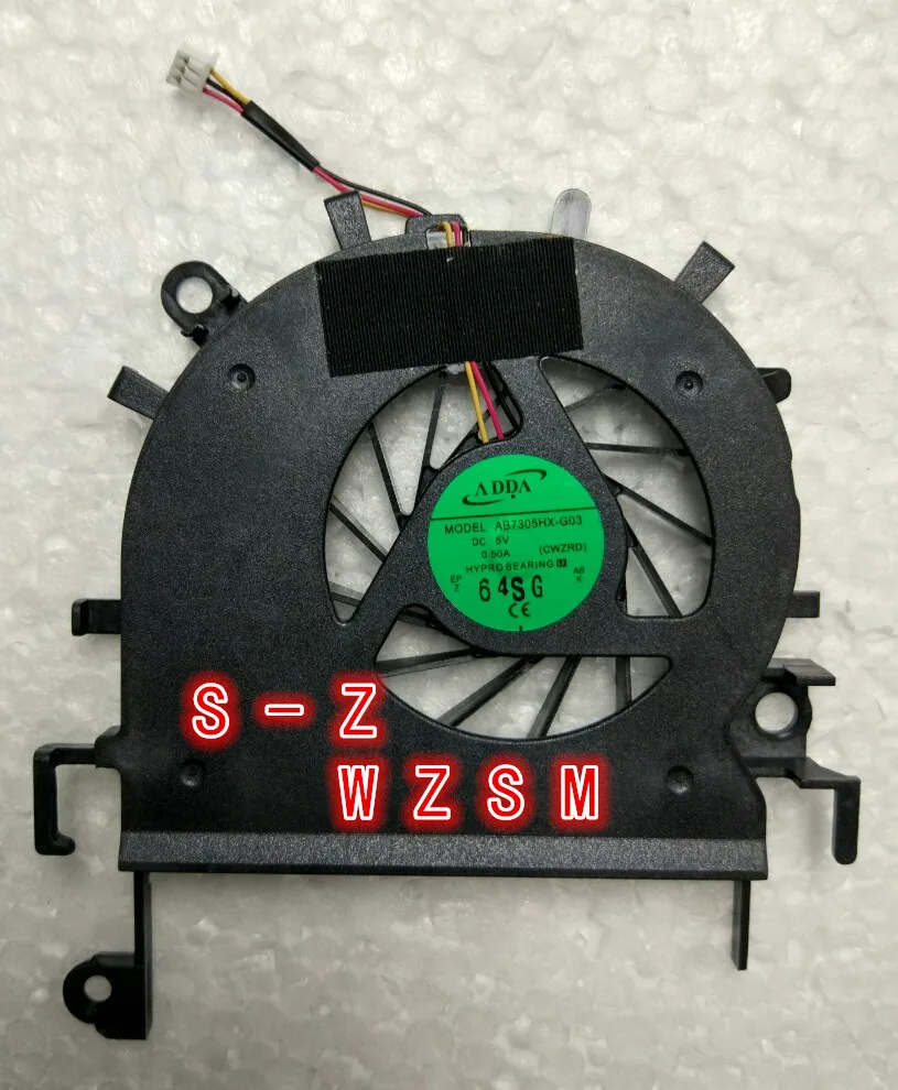 New Laptop cpu cooling fan for acer eMachines E732 E732G E732ZG MF60090V1-C100-G99 3pins Cpu Cooler Fan Notebook Computer