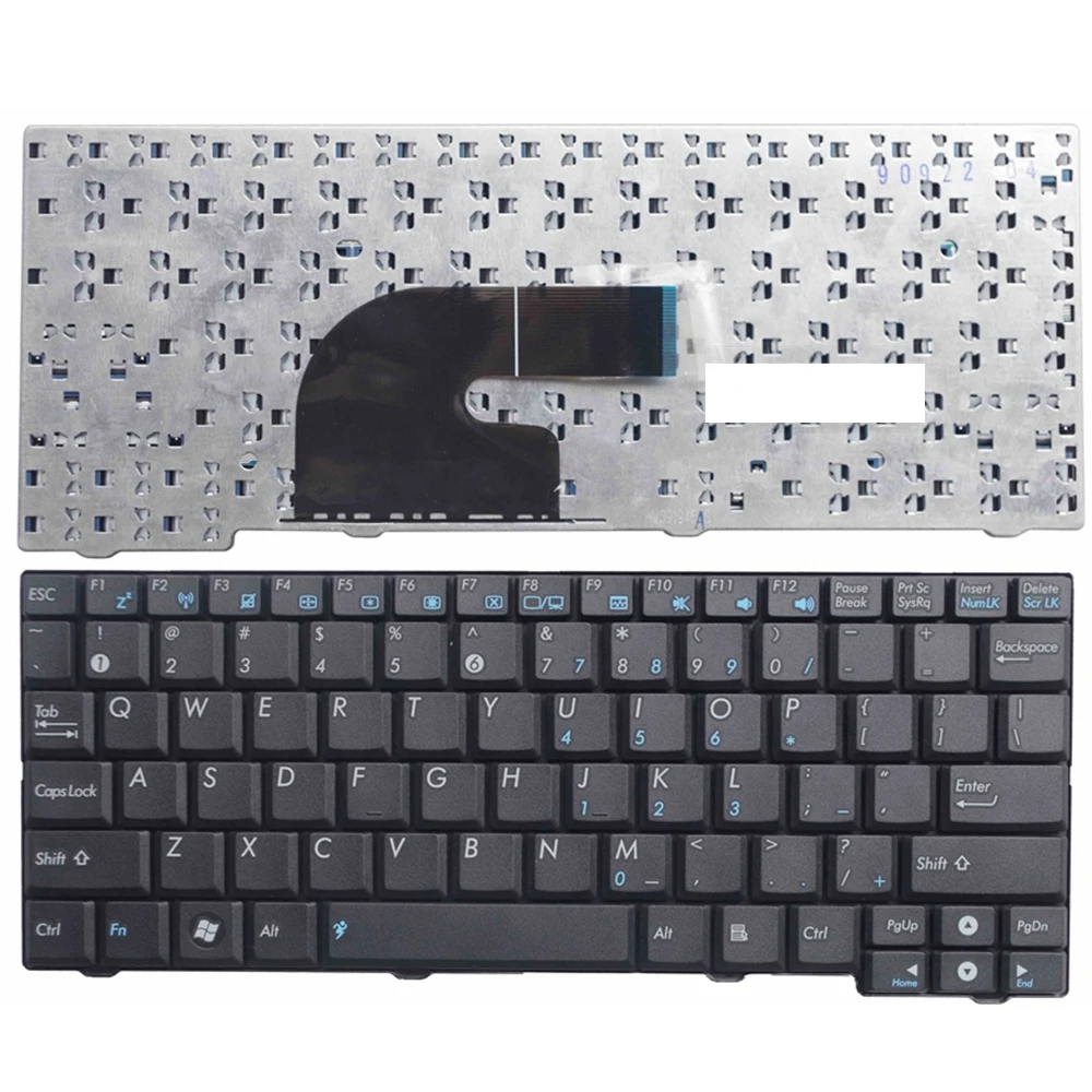 US For ASUS MK90 EEEPC MK90 EPC MK90H Replace laptop keyboard New Black English