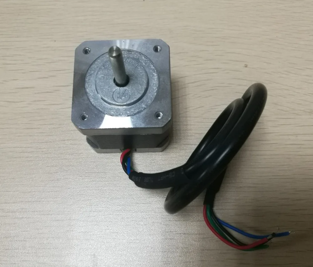 New Leadshine 42CM08-1A NEMA 17 stepper motor with 0.8 N.m (114 oz-in) holding torque 2 phase step motor 4 wires shaft size 5 mm