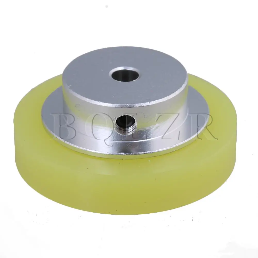 BQLZR 50x6mm Industrial Aluminum Silicone Measuring Rotary Encoder Meter Wheel