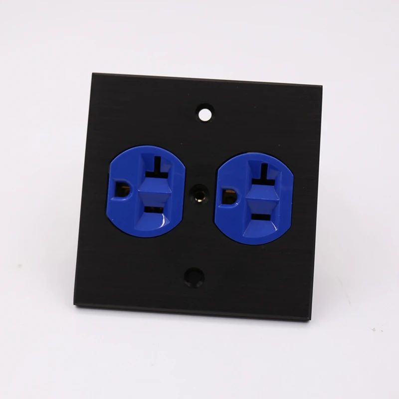 1 مجموعة عالية الجودة لنا القياسية لنا المقبس ، 5 ألوان ، AC ، مقبس الحائط US86BC