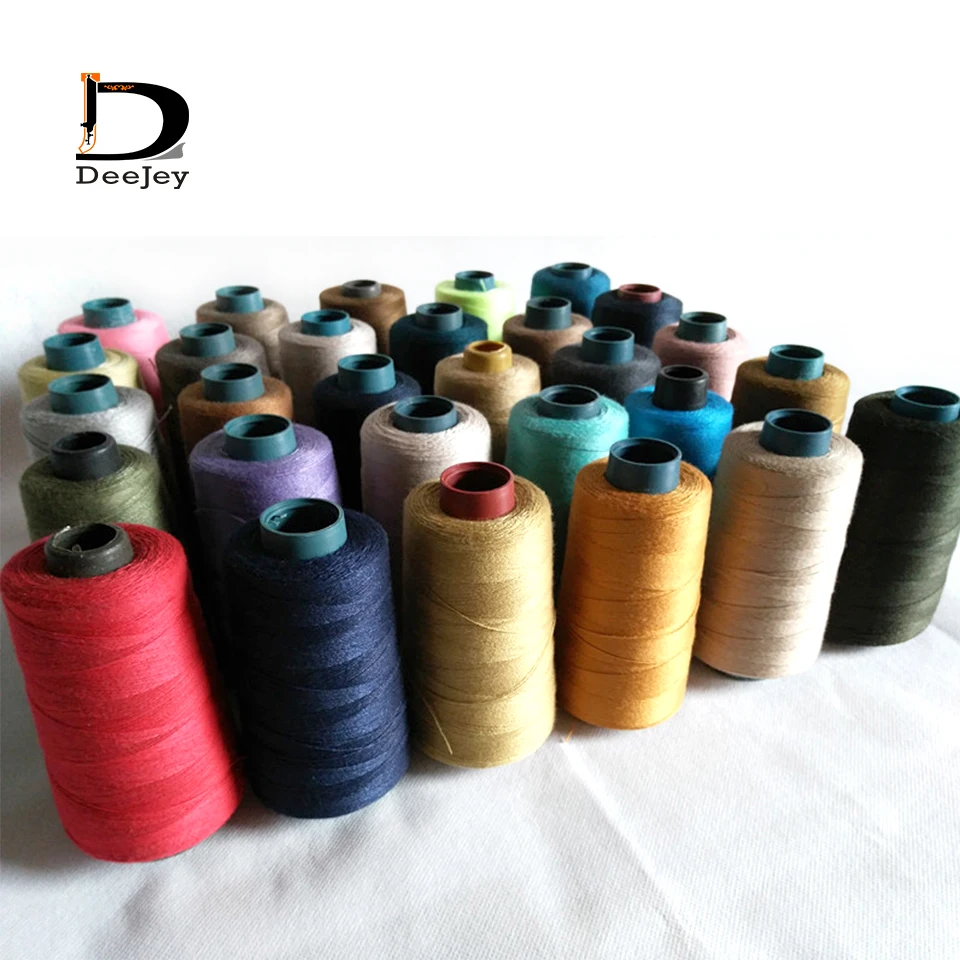 203 thicker sewing thread polyester sewing yarn mainly for jeans 24colors choice 5rolls/lot color 1000yards per roll